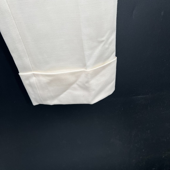 Club Monaco blogger favorite pleated cuffed wool trouser pants quiet luxury 0 - Picture 7 of 14